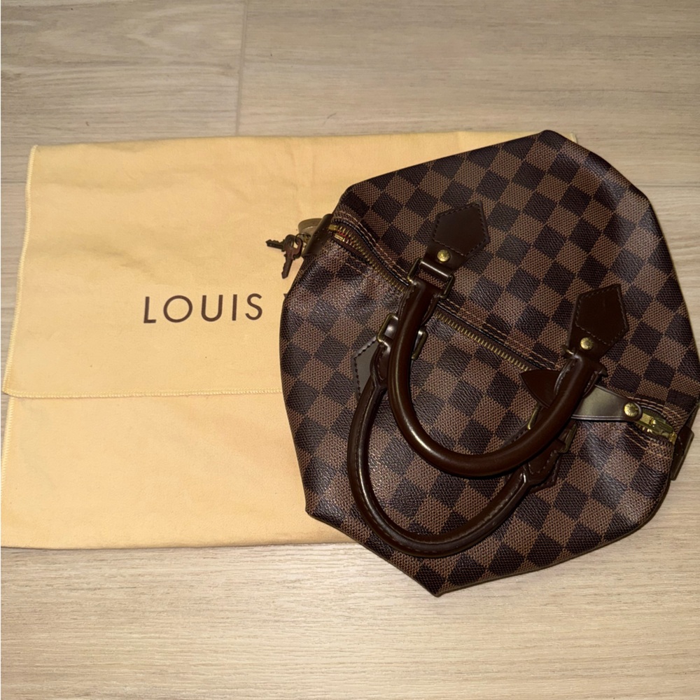 Louis Vuitton Damier Ebene Speedy 25 bag